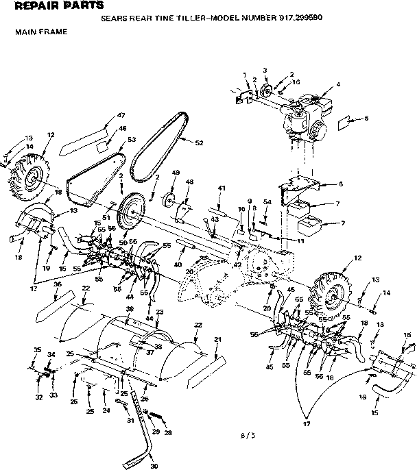 Main frame