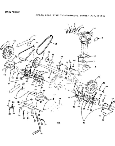 Main frame