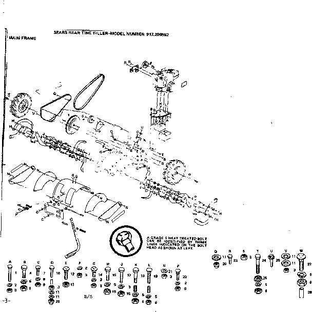 Main frame hardware