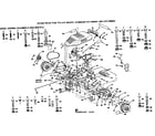 Craftsman 917299662 hood engine channels & wheels diagram