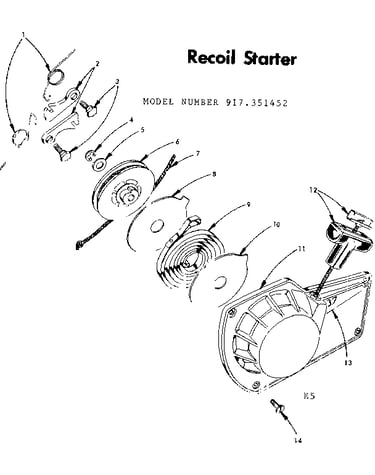 Recoil starter