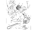 Craftsman 917351470 chain/bar and oil/ fuel parts diagram