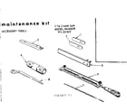 Craftsman 917351472 accessory tools diagram