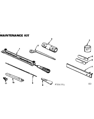Maintenance kit