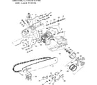 Craftsman 917351780 lubercation, clutch and cutting diagram