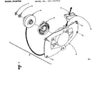Craftsman 917352510 recoil starter diagram