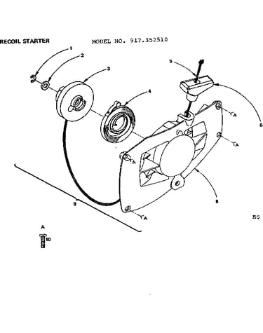 Recoil starter