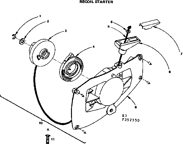 Recoil starter