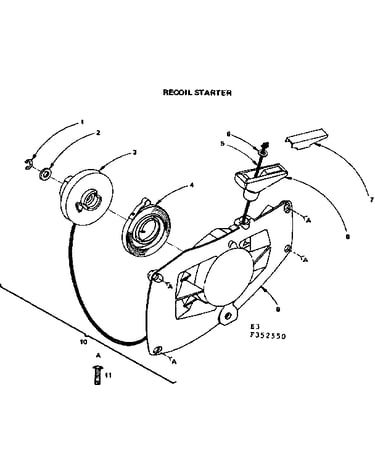 Recoil starter