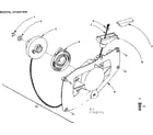 Craftsman 917352551 recoil starter diagram