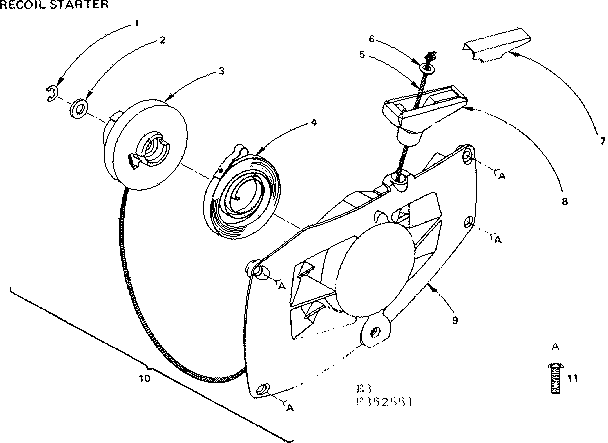 Recoil starter