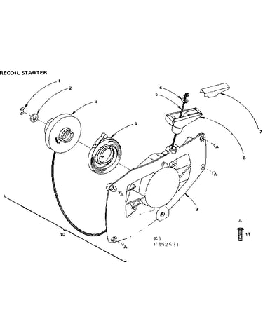Recoil starter