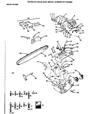 Main frame