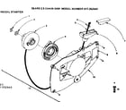 Craftsman 917352560 recoil starter diagram