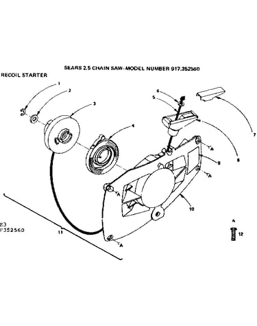 Recoil starter