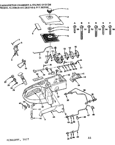 Carburetor chamber & oiling system