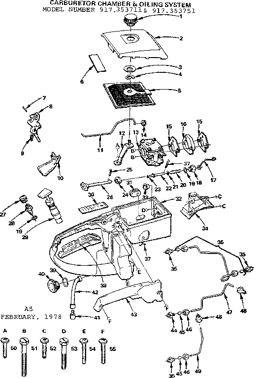Carburetor chamber & oiling system