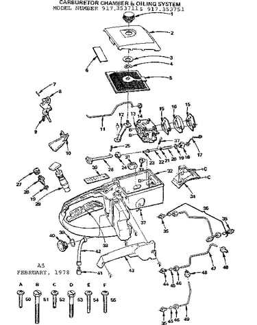 Carburetor chamber & oiling system