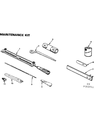 Maintenance kit