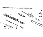Craftsman 917353772 maintenance kit not included with chain saw diagram