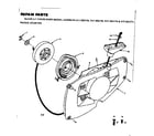 Craftsman 917353735 recoil starter diagram