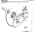 Craftsman 917353776 recoil starter diagram