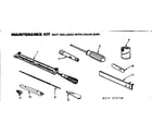 Craftsman 917353737 maintenance kit diagram