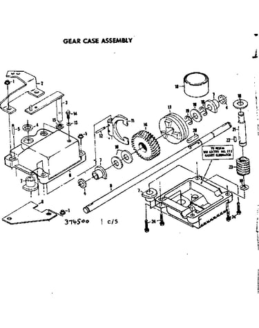 Gear case