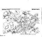 Craftsman 917974143 replacement parts diagram