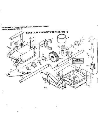 Gear case assembly