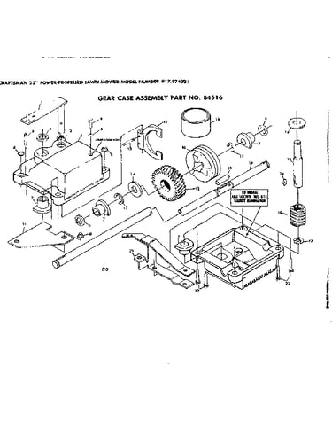 Gear case assembly