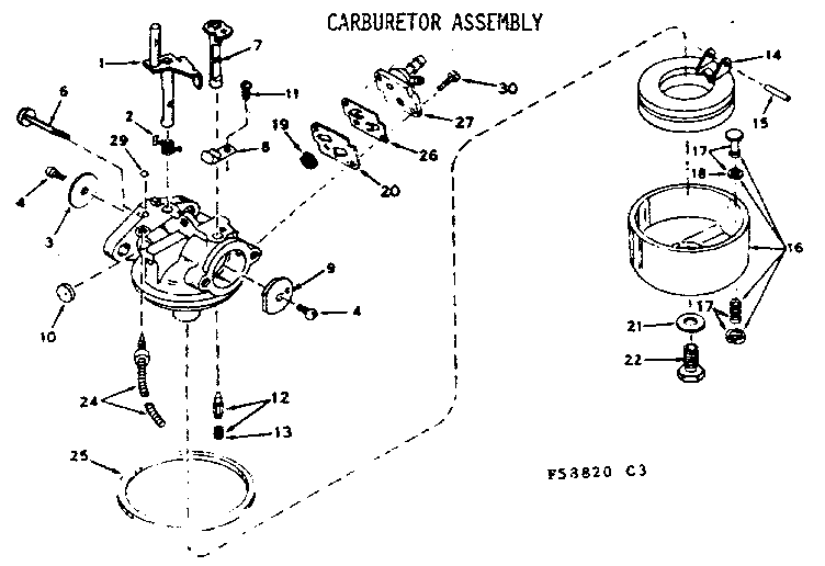 CARBURETOR ASSEMBLY