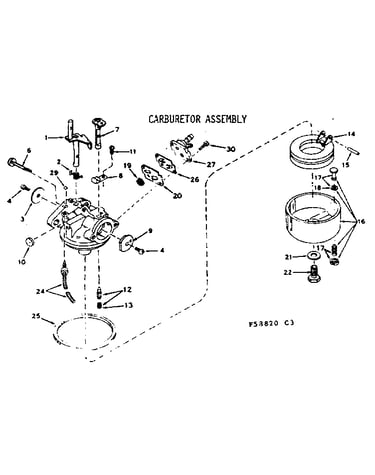 Carburetor assembly