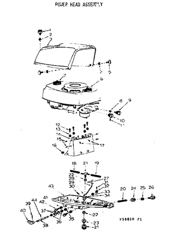 Power head assembly