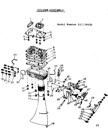 Column assembly