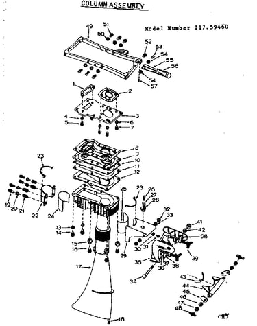 Column assembly