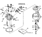 Craftsman 21759480 carburetor diagram