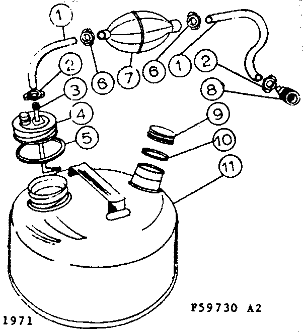 GAS TANK ASSEMBLY