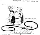 Craftsman 21759731 sears remote gasoline tank diagram