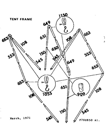 Tent frame