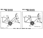 Sears 502455130 frame assembly diagram