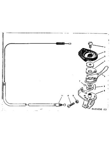 Trigger lever and cable assembly