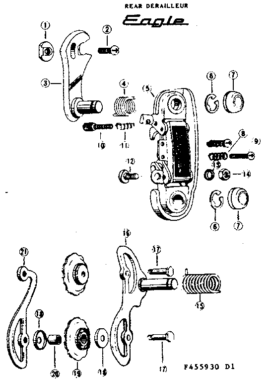 Rear derailleur eagle