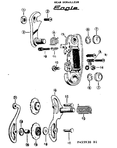 Rear derailleur eagle