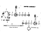 Sears 502455930 shifter assembly diagram