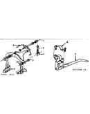 Front & rear caliper hand brake replacement parts