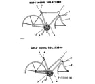 Sears 502473590 frame assembly diagram