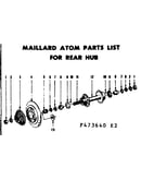 Maillard atom f rear hub