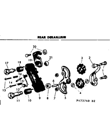 Rear derailleur