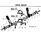 Sears 502474240 shifter assembly diagram